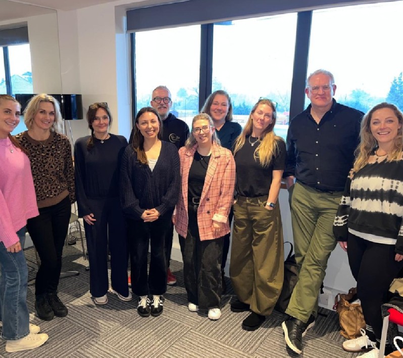 The Empower YOUR Mind cohort together at an in-person workshop